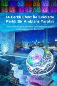 Dinazor Yumurtası Gece Lambası Kumandalı Hoparlör Galaxy Projektör Projeksiyon Çocuk Oda Lambası - 10
