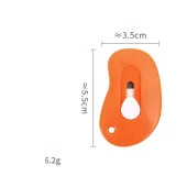 GIPTA Mini Maket Bıçağı Otomatik MAVİ 1 adet - 5