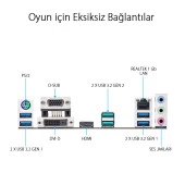 ASUS PRIME B550M-K DDR4 M2 PCIe NVME HDMI DVI PCIe 16X v4.0 AM4 mATX thumbnail 9