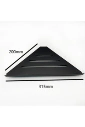 Banyo Düzenleyici Köşe Raf 2 li Metal Mutfak Rafı Stand | Sabunluk Şampuan Organizeri Baharatlık - 5