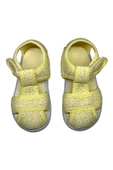 Sarı Yumuşak Baskılı Unisex Çocuk Sandalet - 4