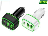 Concord Tel Aks.Şarj Araç C-775 Çift Usb + Pd Girişi - 2