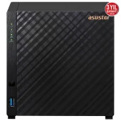 ASUSTOR AS1104T REALTEK QC 1GB RAM 4-Diske kadar Destekli Nas server (DİSKSİZ) - 1
