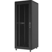 AGER 42U 600x600mm Dikili Tip Siyah Kabinet Vega AG-VB42U6060S1 Cam Kapak - 1