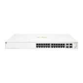 ARUBA 24port 195w FULL PoE Instant On 1930-24G JL683B GIGABIT 4XSFP+ Yönetilebilir Switch RackMount thumbnail 1