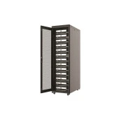 AGER 32U 600x800mm Dikili Tip Siyah Kabinet Vega AG-VB32U6080S1 Cam Kapak thumbnail 3