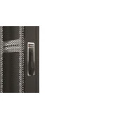 AGER 32U 600x800mm Dikili Tip Siyah Kabinet Vega AG-VB32U6080S1 Cam Kapak thumbnail 4