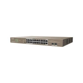 TENDA 24port 410W FULL PoE TEG1126P-24-410W GIGABIT 2X SFP Yönetilemez Switch thumbnail 3