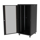 AGER 20U 600x600mm Dikili Tip Siyah Kabinet Agena AG-AN20U6060S1 Cam Kapak thumbnail 2