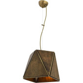 AVONNI AV-1641-1E Eskitme Kaplama Sarkıt, E27, Metal, Ahşap, 34cm - 1