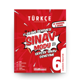 6. Sınıf Sınav Modu Türkçe Branş Denemesi - 1