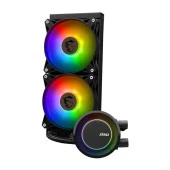 MSI 240mm MAG CORELIQUID E240 ARGB Sıvı Soğutmalı AM5-1700p İşlemci Fanı thumbnail 2