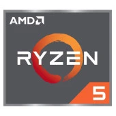 AMD RYZEN 5 5500 19MB 6çekirdekli VGA YOK AM4 65w Kutusuz+Fanlı thumbnail 1