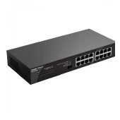 RUIJIE 16port REYEE RG-ES116G GIGABIT Yönetilemez Switch RackMount Çelik Kasa - 1