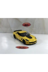 2017 Chevrolet Corvette Z06 Sarı*1:24 Ölçek - 4