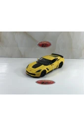 2017 Chevrolet Corvette Z06 Sarı*1:24 Ölçek - 7