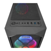 EVEREST FLAT MESH GAMING MID-TOWER PC KASASI thumbnail 5