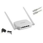 EVEREST EWR301 300mbps N300 2.4GHZ Mesafe Genişletici EV Ofis Tipi Access Point Router - 3