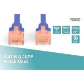 DIGITUS 10m CAT6 Utp DK-1617-100/B Mavi Patch Kablo thumbnail 3