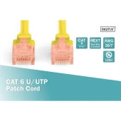 DIGITUS 10m CAT6 Utp DK-1617-100/Y Sarı Patch Kablo thumbnail 3