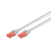 DIGITUS 0.25m CAT6 Utp DK-1617-0025 Gri Patch Kablo - 1