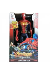 Örümcek Adam Spiderman Oyuncak Karakter Figür Sesli Işıklı 30 Cm - 1