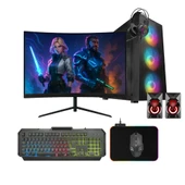 Gaming Pc intel i7 12700K 32Gb Ddr4 1Tb M2 Nvme 8Gb Rtx4060 23.8" Oyun Bilgisayarı thumbnail 1