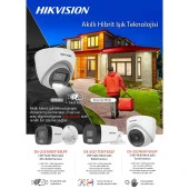 HIKVISION 2MP BULLET 2.8MM DS-2CE16D0T-EXLPF Akıllı Hibrit Işık Sabit Mini Bullet Kamera thumbnail 2