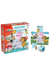 Baby Puzzle Cubes 9 Parça - 1