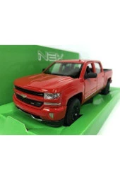 Chevrolet Silverado 2017 Model 1/24 Ölçek Diecast Model Araba - 2