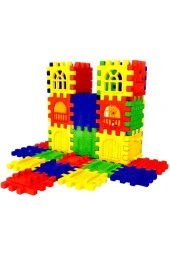 Puzzle City 3d Yapı Ve Tasarım Blokları 128 Parça - 2