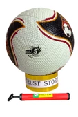 FUTBOL TOPU A KALİTE KAUÇUK NO:5 Şişirme Pompası HEDİYELİ - 5