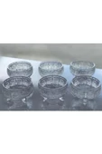 Cam Ayaklı Kase 6'lı Kristal Görünüm Royaleks-69812 - 2