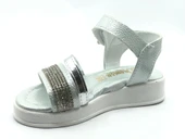 İremsu Kız Çocuk Güllü Taşlı Sandalet Çocuk Ayakkabı thumbnail 8