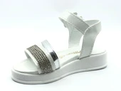 İremsu Kız Çocuk Güllü Taşlı Sandalet Çocuk Ayakkabı thumbnail 3