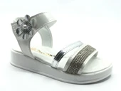 İremsu Kız Çocuk Güllü Taşlı Sandalet Çocuk Ayakkabı thumbnail 5