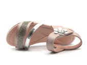 İremsu Kız Çocuk Güllü Taşlı Sandalet Çocuk Ayakkabı thumbnail 15