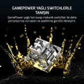 Gamepower Gasket Elite X RGB Wireless/Bluetooth/Kablolu Mekanik Hot-Swap Yağlı Switch Gasket Gaming Klavye - 3