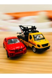 Die Cast Oyuncak Metal Arabalı Çekici Araç thumbnail 1