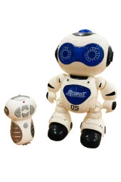 Oyuncak Kumandalı dance Robot sesli ve ışıklı thumbnail 1