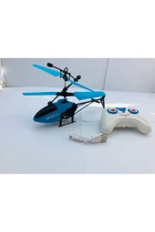 Işıklı Rc Helikopter Uzaktan Kumandali Sarjli Ve Sensörlü - 1