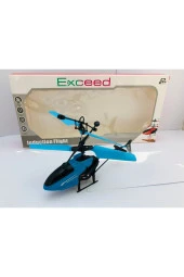 Işıklı Rc Helikopter Uzaktan Kumandali Sarjli Ve Sensörlü - 4
