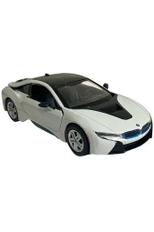 Bmw I8 Coupe - 1/24 7inch. Lisanslı Model Araba Koleksiyon thumbnail 4
