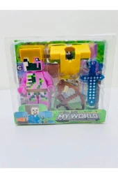 My World Minecraft Karakterleri Tekli Figür thumbnail 4