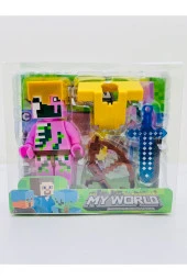 My World Minecraft Karakterleri Tekli Figür thumbnail 5