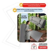 XPERMATE GezginMat Kamp Yatağı Çift kişilik Taşıma Çantalı Kamp Minderi Çadır Matı Su itici Kumaş 12 - 4