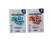 ANKARA YAY. 8.SINIF GÜÇ. 32 HAFTALIK DENEME MATEMATİK + TÜRKÇE - 1