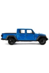 Jeep Gladiator Rubicon Model Pickup Kamyonet - 1/24 Ölçek Mavi thumbnail 3