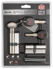 Kale 264 Cec Yüksek Güvenlikli Silindir 2li Set - 1