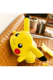 Sevimli Yumuşak Ithal Kumaş Pikachu Pòkemon Peluş Oyuncak 25 Cm - 2